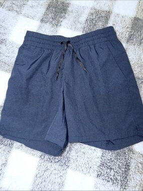 Old Navy Navy Drawstring Knit Shorts